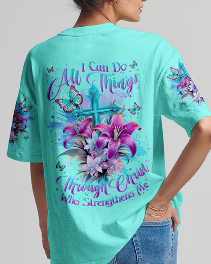 I Can Do All Things Through Christ Women's All Over Print Shirt - Yhln211232