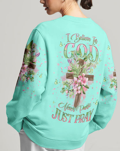 I Believe In God Women's All Over Print Shirt - Yhln2510232