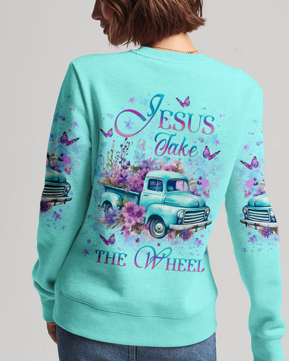 Jesus Take The Wheel Women's All Over Print Shirt - Yhlt0412231