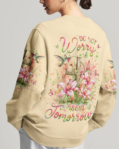 Do Not Worry About Tomorrow Women's All Over Print Shirt - Yhlt0503243