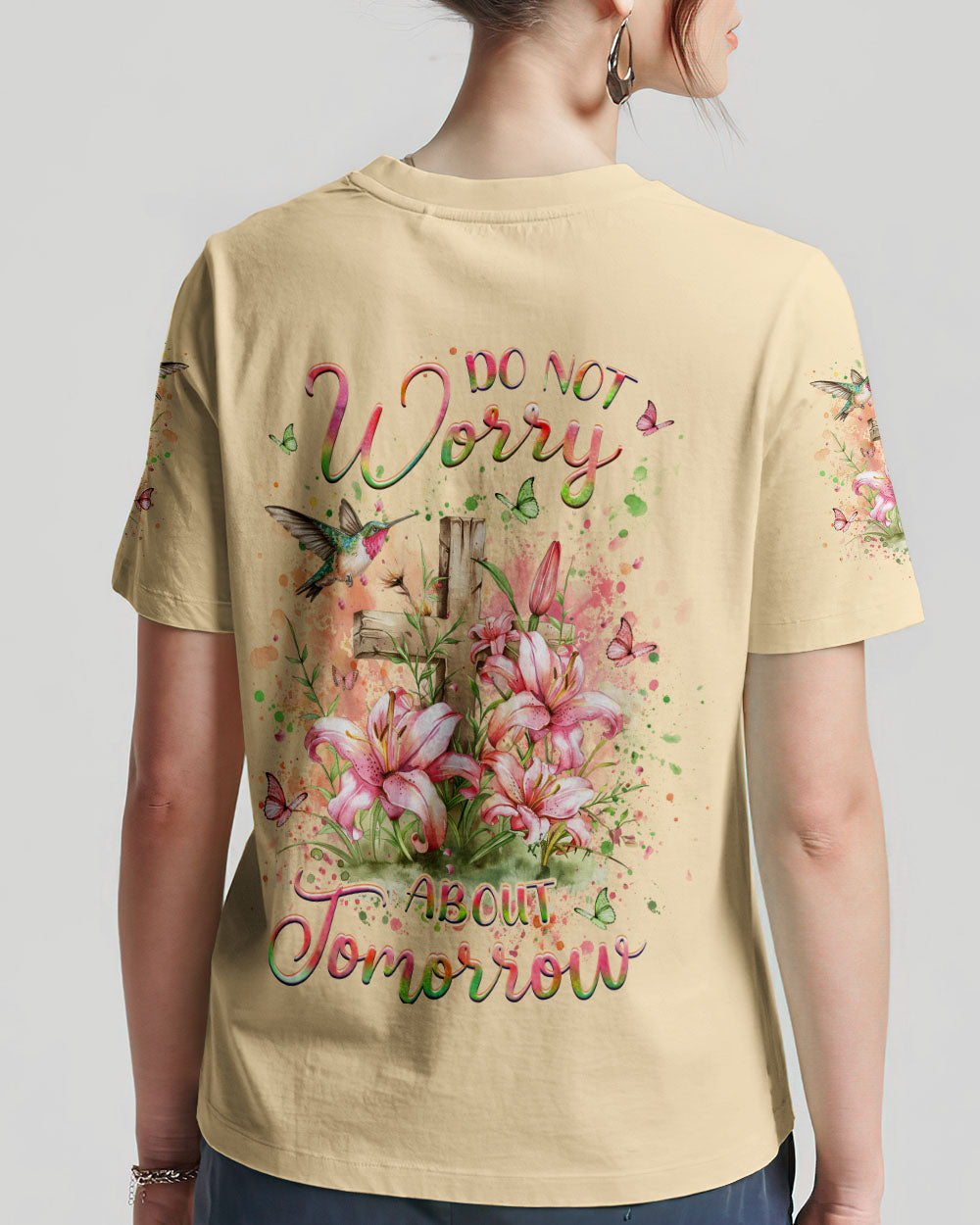 Do Not Worry About Tomorrow Women's All Over Print Shirt - Yhlt0503243