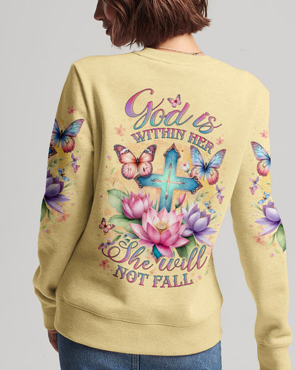 God Is Within Her Women's All Over Print Shirt - Yhlt0512232