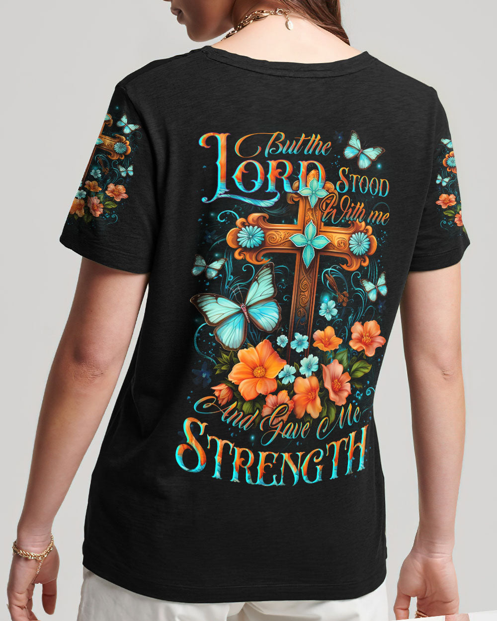 Lord Stood With Me Women's All Over Print Shirt - Yhlt0812233