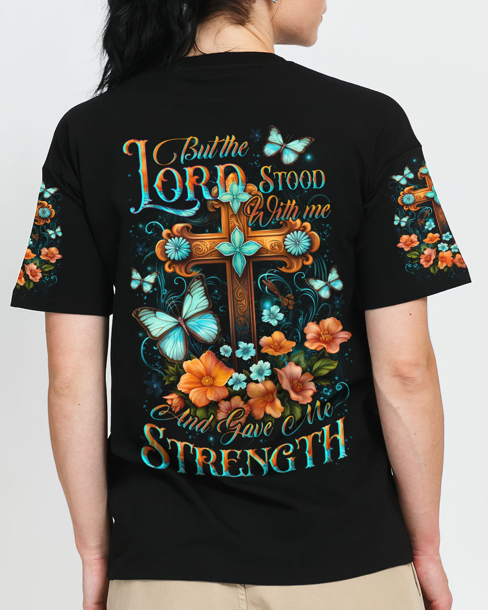 Lord Stood With Me Women's All Over Print Shirt - Yhlt0812233