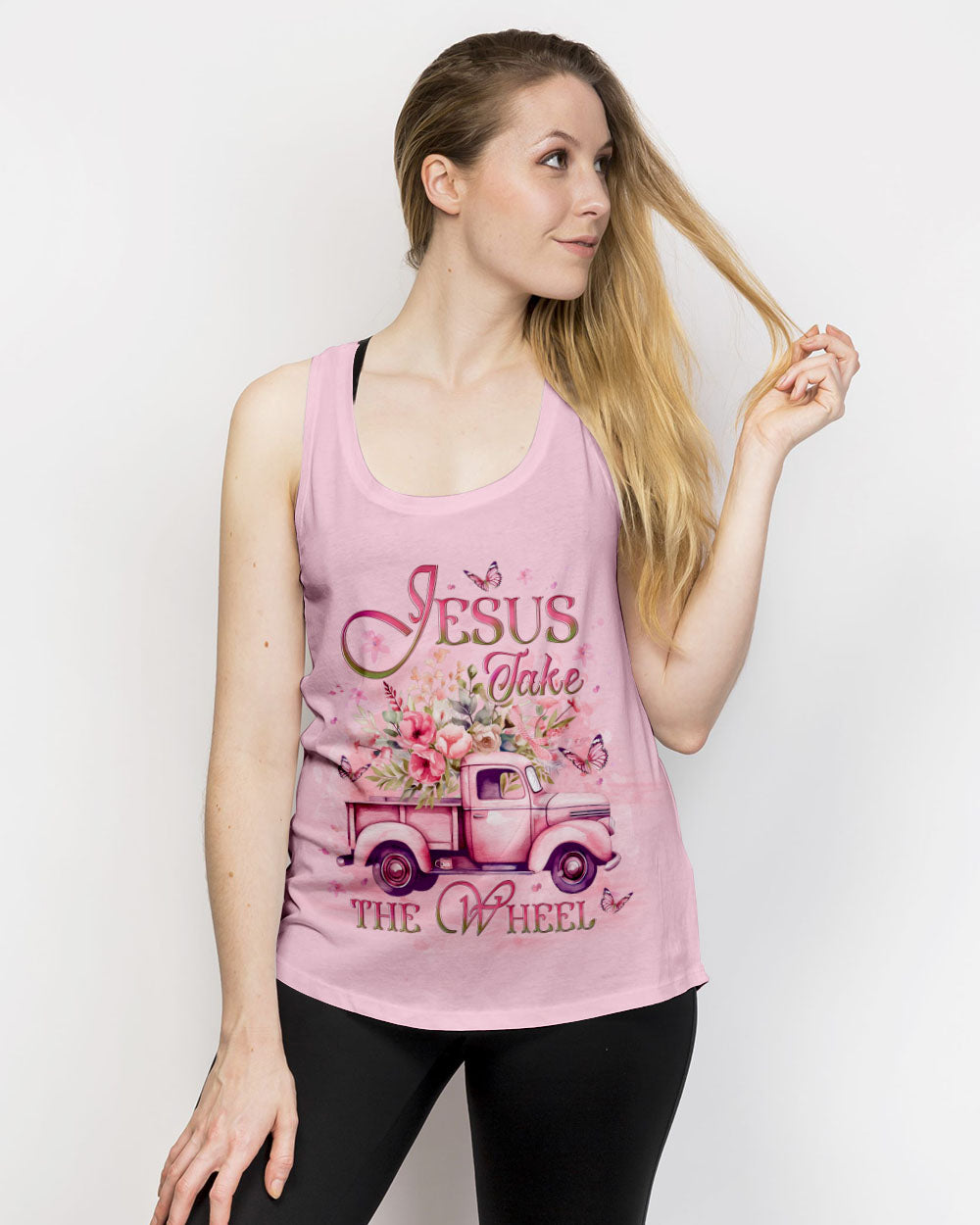 Jesus Take The Wheel Women's All Over Print Shirt - Yhlt1212233