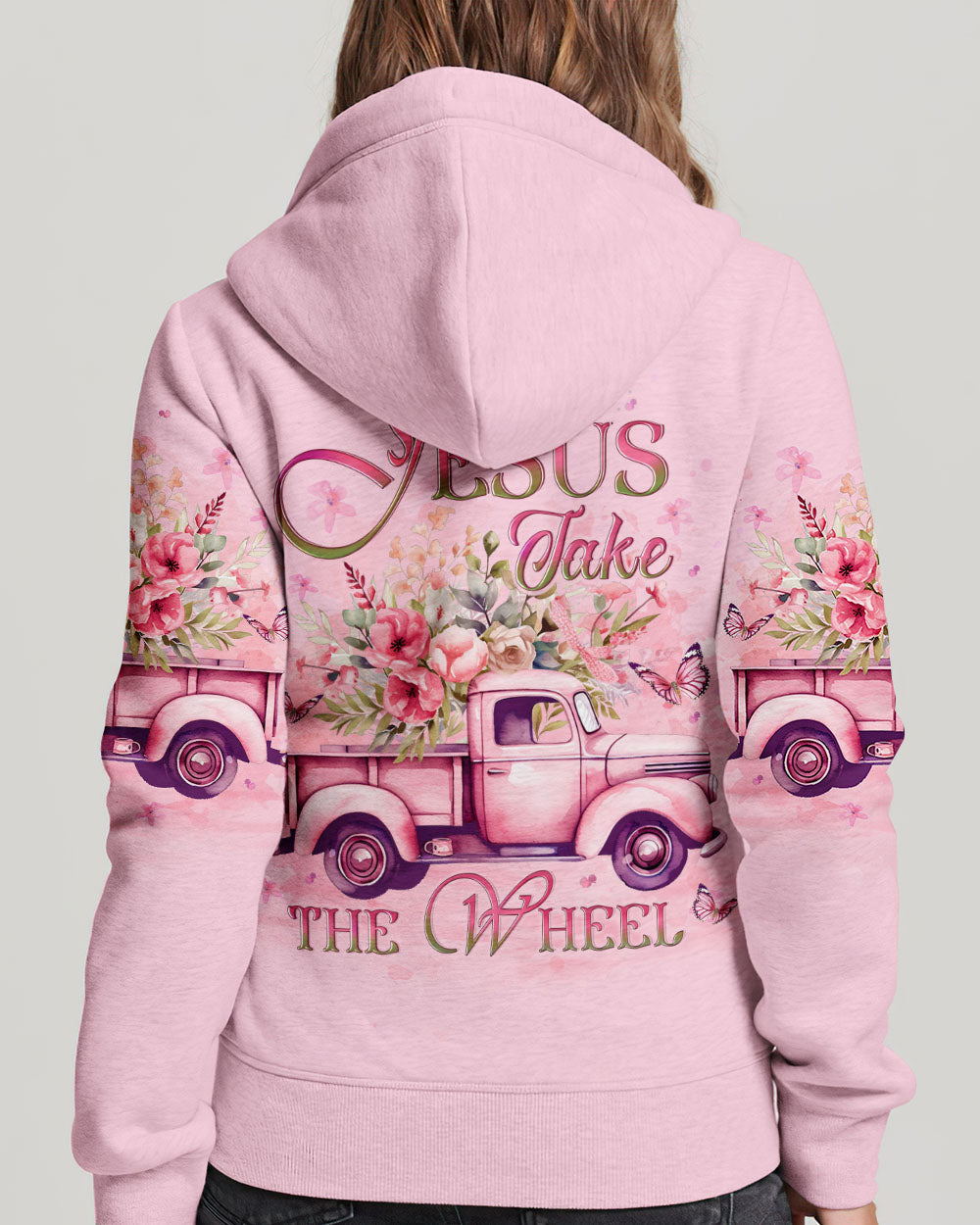 Jesus Take The Wheel Women's All Over Print Shirt - Yhlt1212233