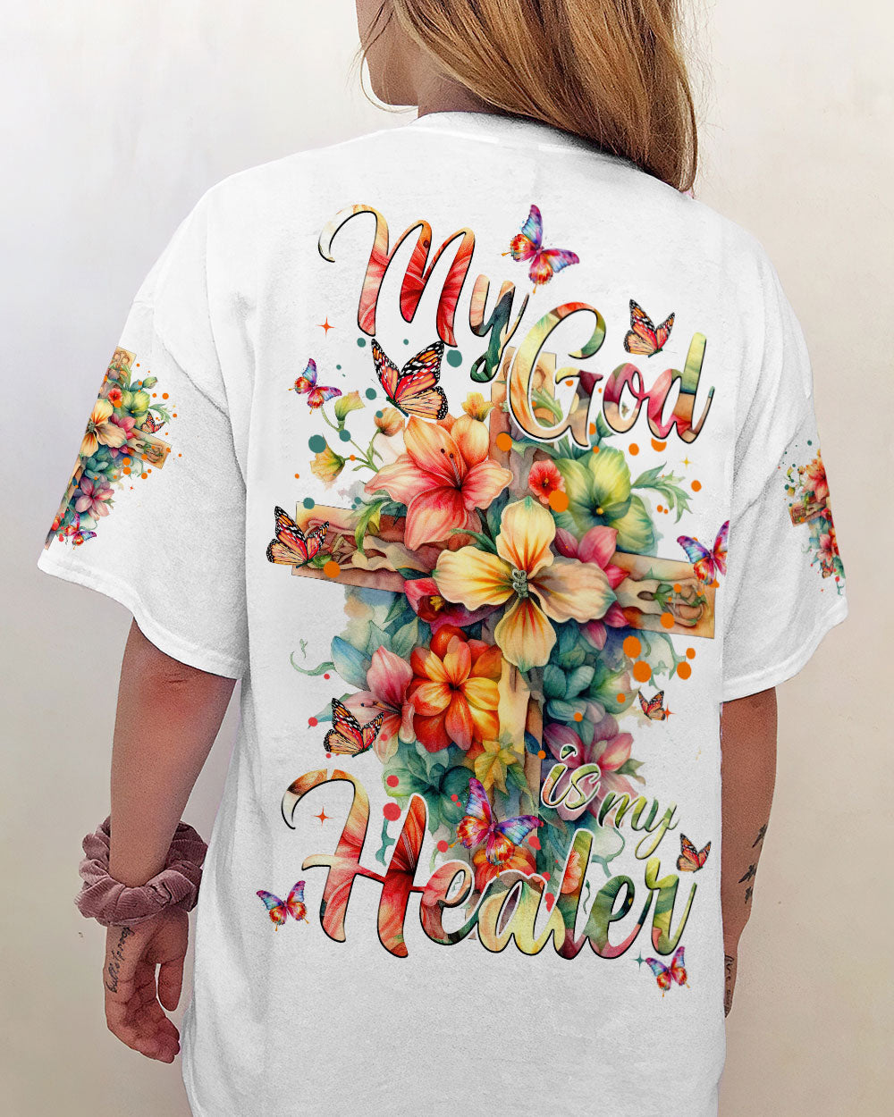 My God Is My Healer Women's All Over Print Shirt - Tytm1007233