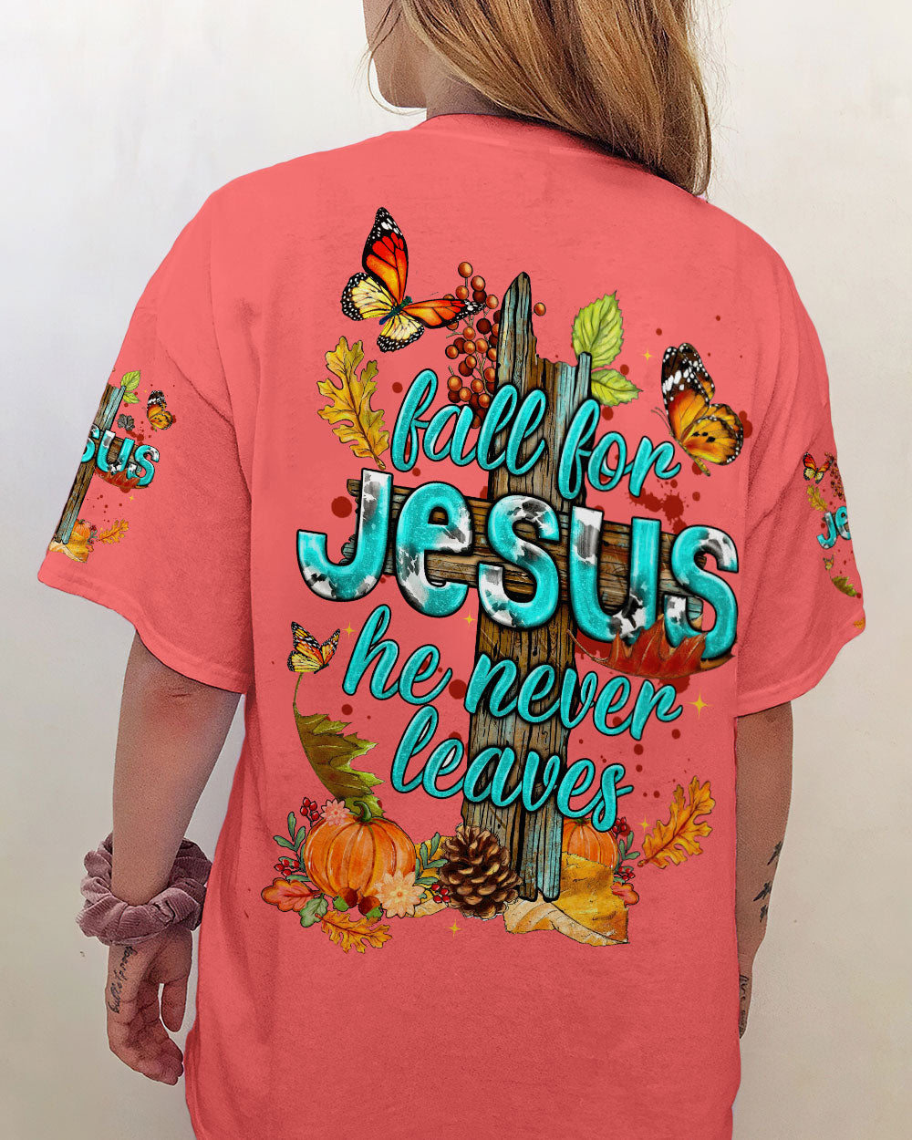 Fall For Jesus Women's All Over Print Shirt - Tytm1307234