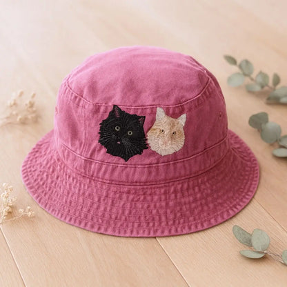 Custom Bucket Hat - Embroidered Girls Hat for Trip