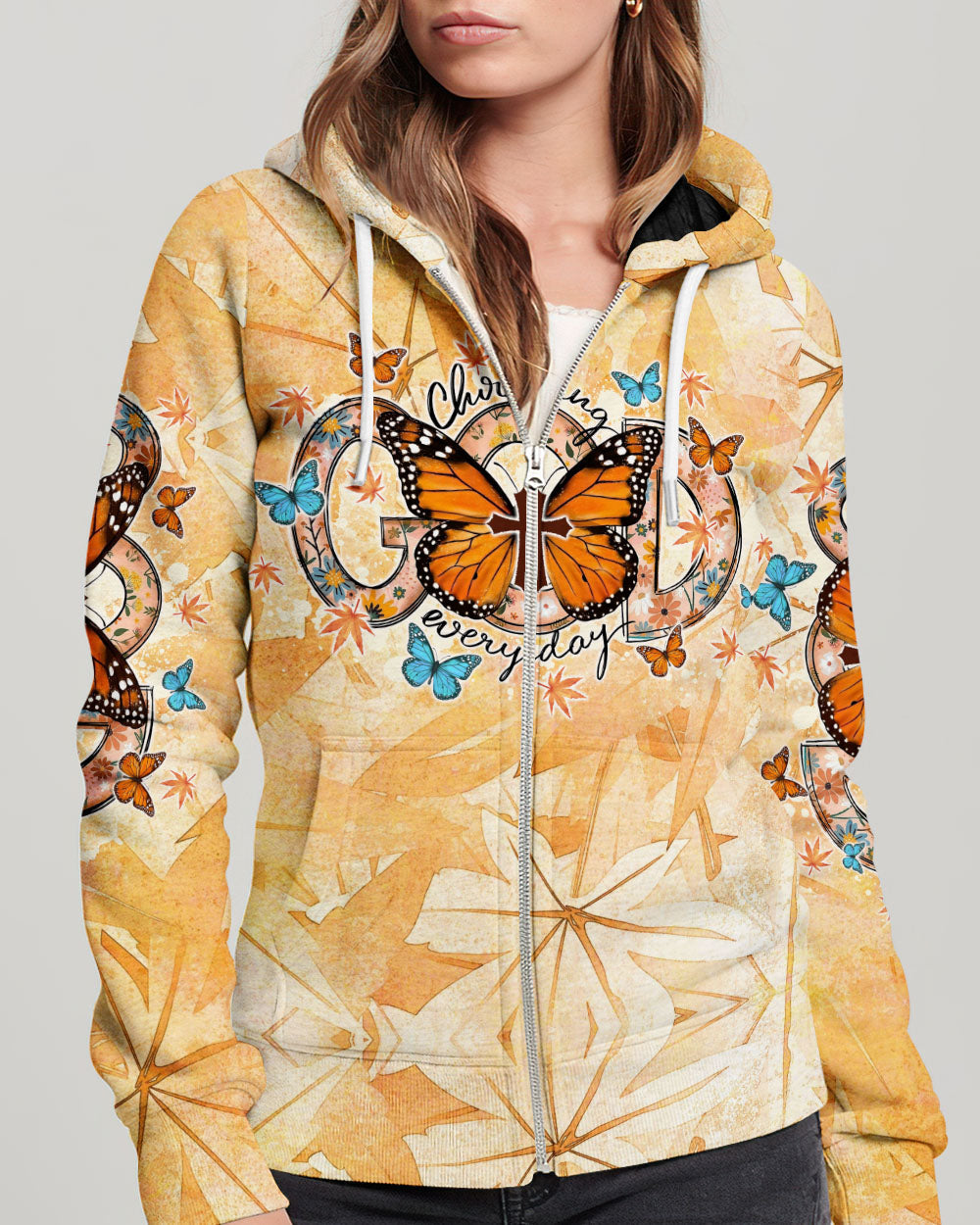 Choosing God Everyday Butterfly Women's All Over Print Shirt - Tlno1307234