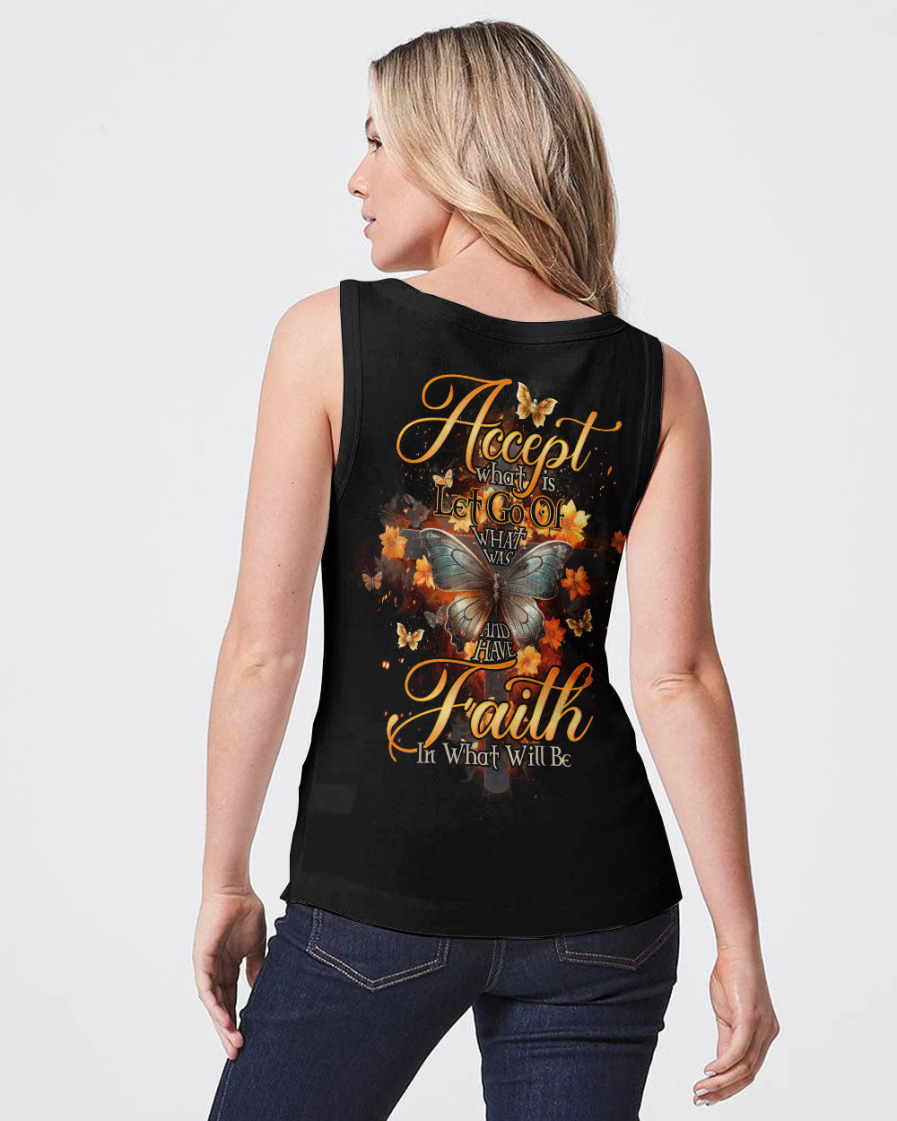 Accept What Is Let Go Of What Was Women's All Over Print Shirt - Tlno2607235