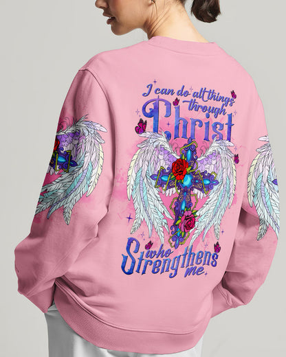 I Can Do All Things Through Christ Wings Women's All Over Print Shirt - Tlnt0707232