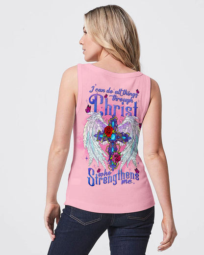 I Can Do All Things Through Christ Wings Women's All Over Print Shirt - Tlnt0707232