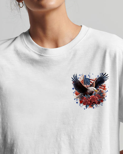 Free In Christ Eagle Women's All Over Print Shirt - Tlnt1807232