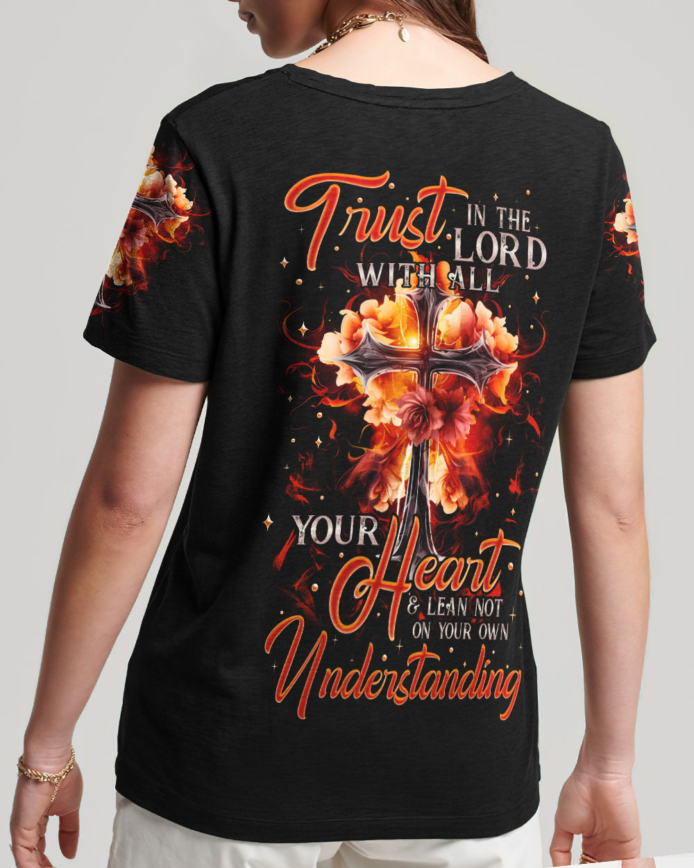 Trust In The Lord Women's All Over Print Shirt - Tlnz1707232