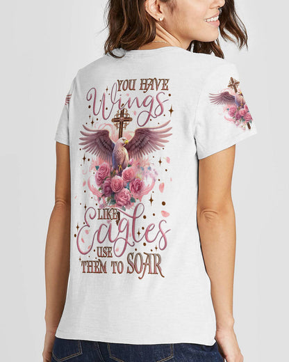 You Have Wings Like Eagles Women's All Over Print Shirt - Tlnz2707232