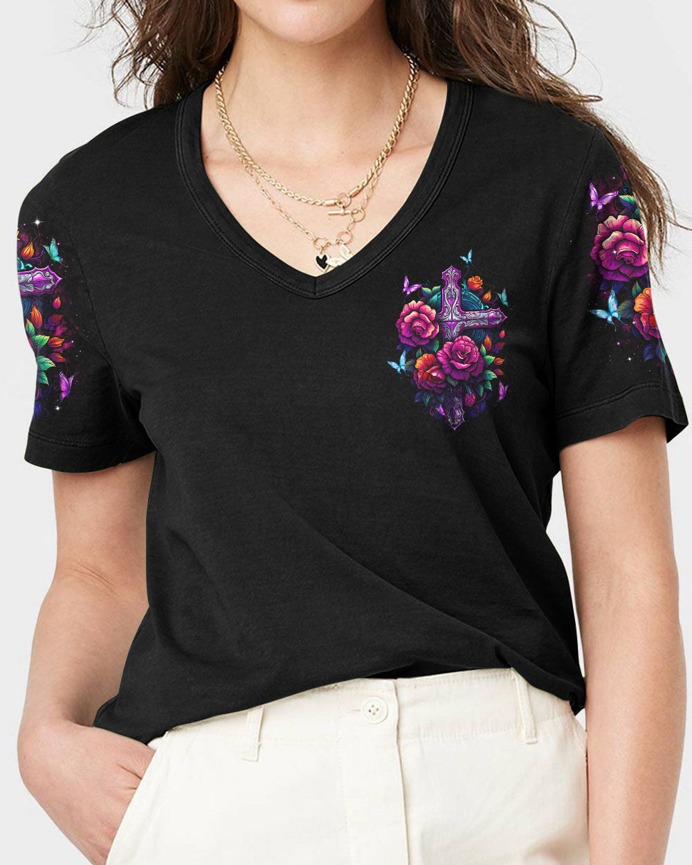 Just Believe Women's All Over Print Shirt - Tltr1407231