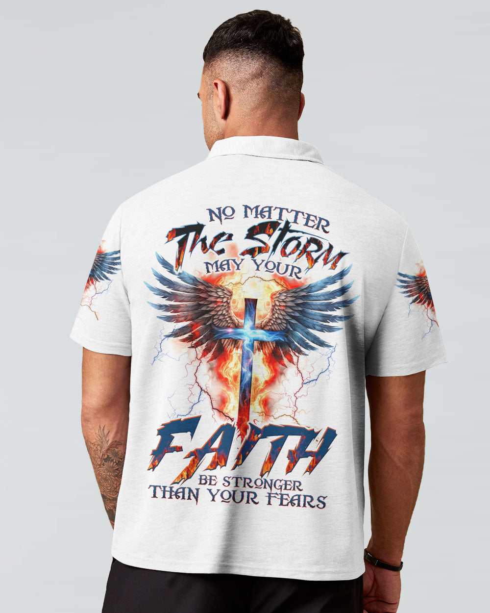 No Matter The Storm Men's All Over Print Shirt - Tltw0607232