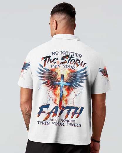 No Matter The Storm Men's All Over Print Shirt - Tltw0607232