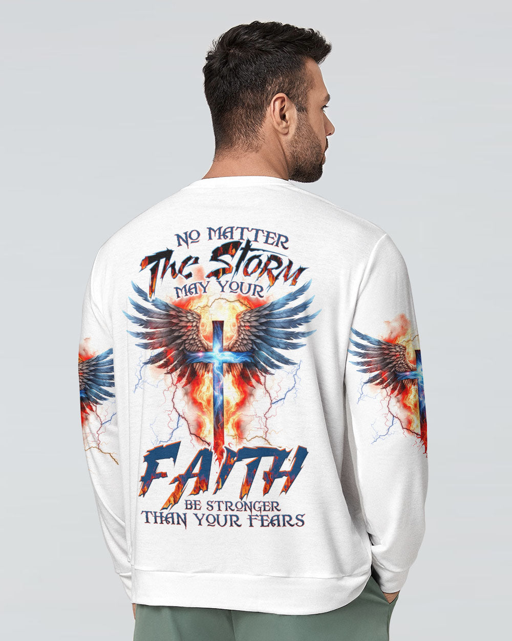 No Matter The Storm Men's All Over Print Shirt - Tltw0607232