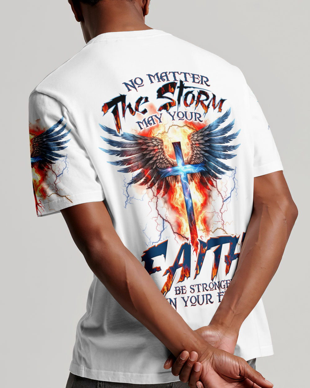 No Matter The Storm Men's All Over Print Shirt - Tltw0607232