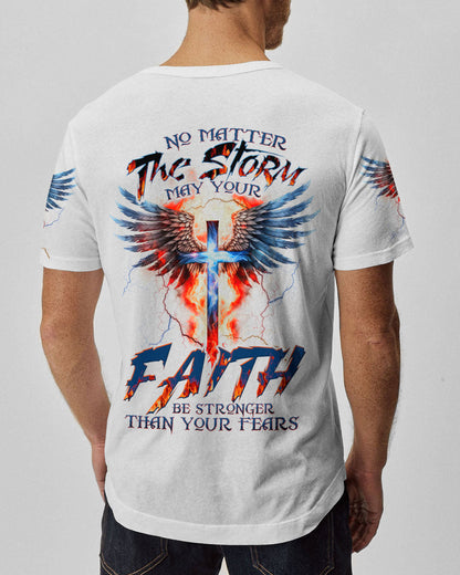 No Matter The Storm Men's All Over Print Shirt - Tltw0607232