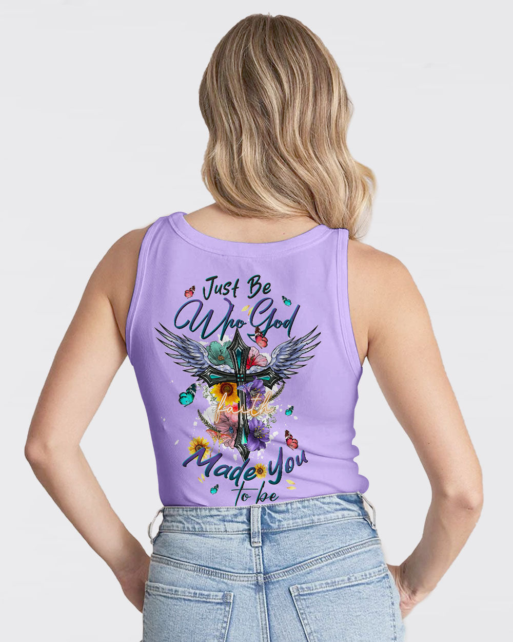 Just Be Who God Made You To Be Women's All Over Print Shirt - Tltw1407234