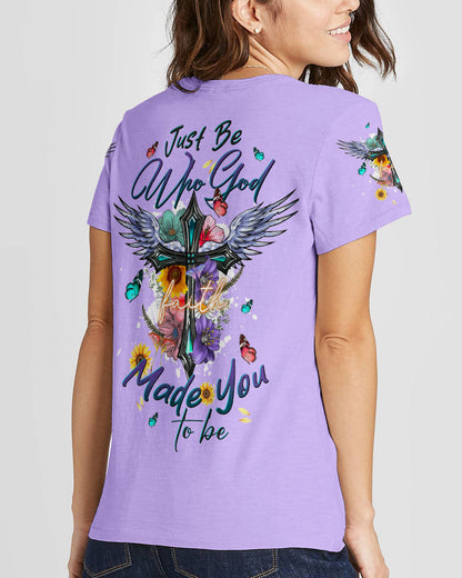 Just Be Who God Made You To Be Women's All Over Print Shirt - Tltw1407234