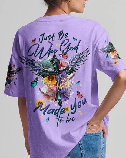 Just Be Who God Made You To Be Women's All Over Print Shirt - Tltw1407234