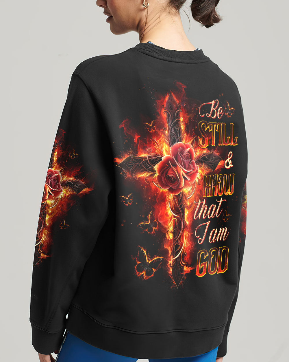 Be still And Know That I am God Women's All Over Print Shirt - Tltw1707233