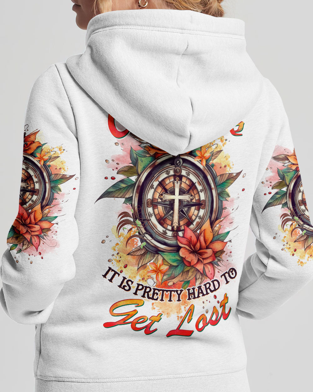 With God As Your Compass Women's All Over Print Shirt - Tltw1807235