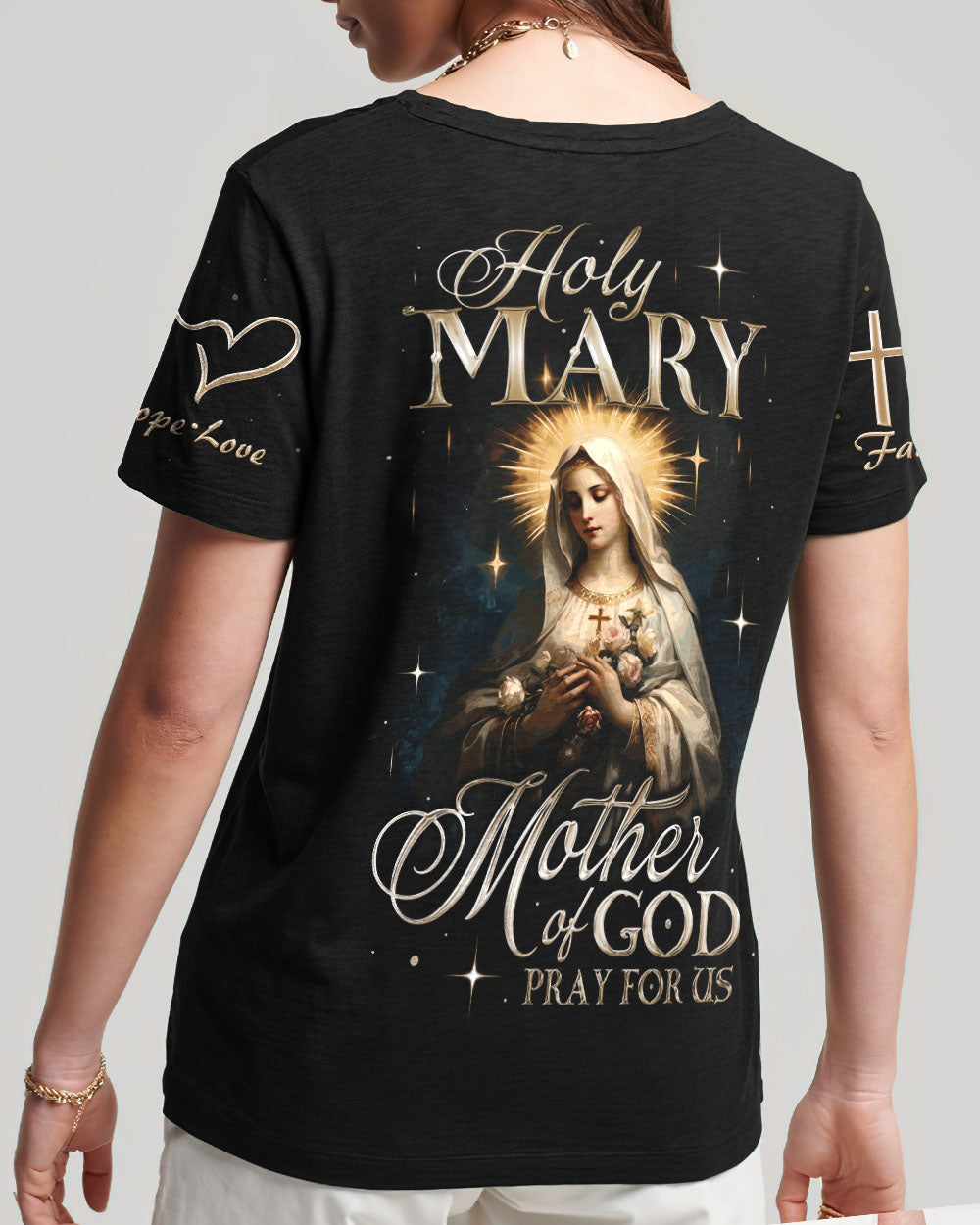 Mother Of God Pray For Us Women's All Over Print Shirt - Ty0607232