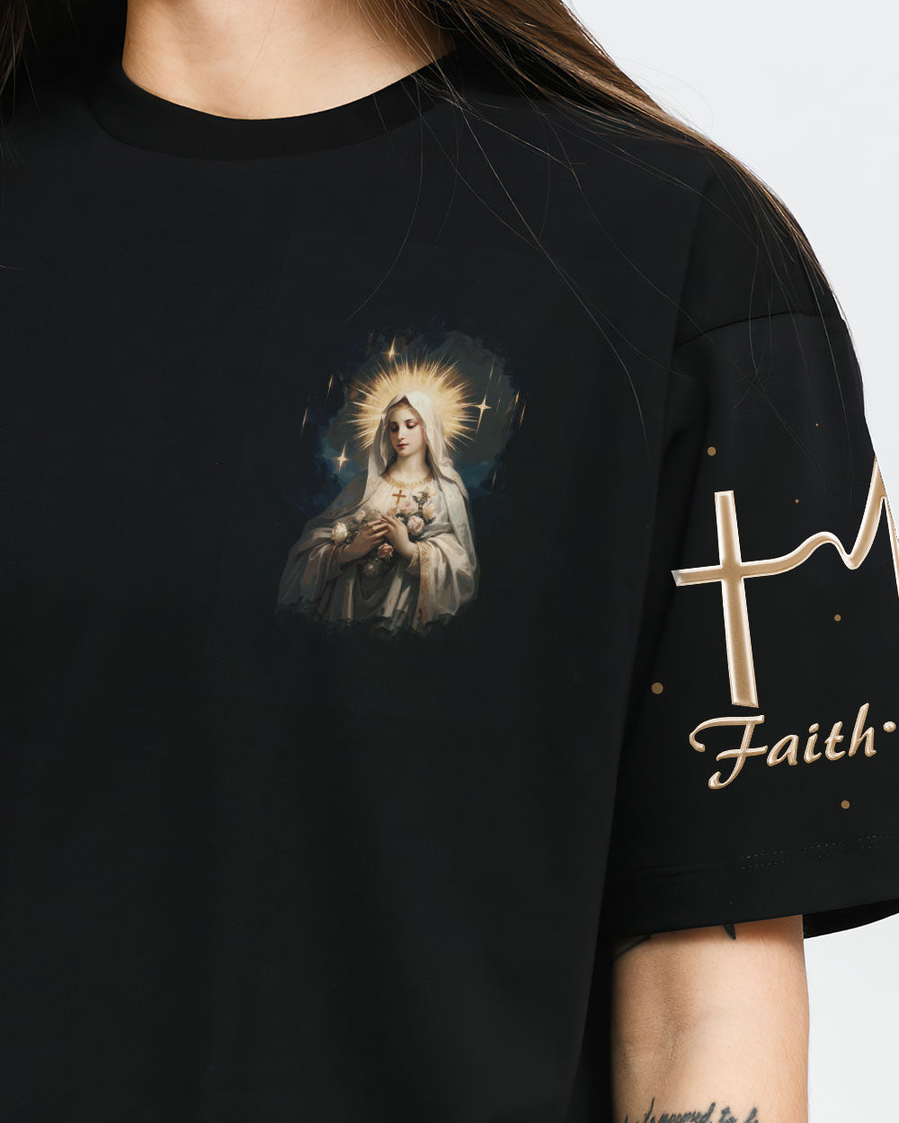 Mother Of God Pray For Us Women's All Over Print Shirt - Ty0607232