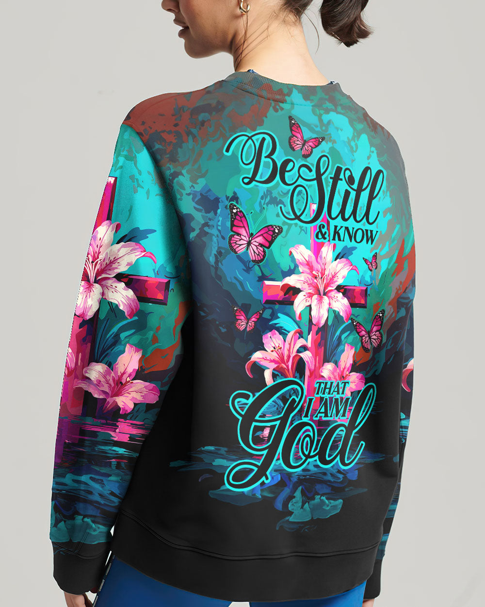 Be Still and Know That I Am God Women's All Over Print Shirt - Ty0607233