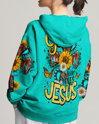 Just A Girl Who Loves Jesus Women's All Over Print Shirt - Ty0707231