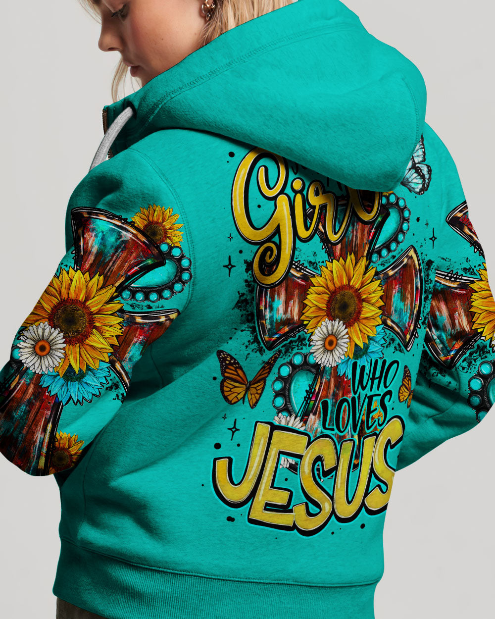 Just A Girl Who Loves Jesus Women's All Over Print Shirt - Ty0707231