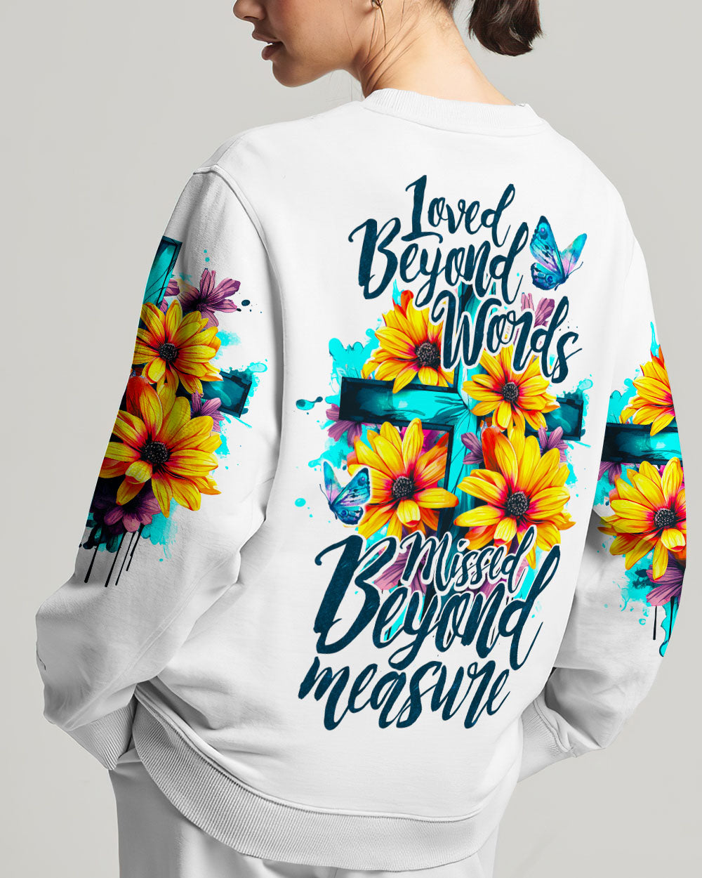 Loved Beyond Words Women's All Over Print Shirt - Ty2407232