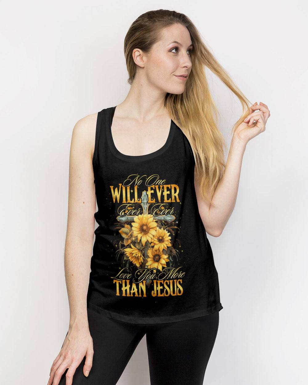 No One Will Ever Love You More Than Jesus Women's All Over Print Shirt - Tytd0507231