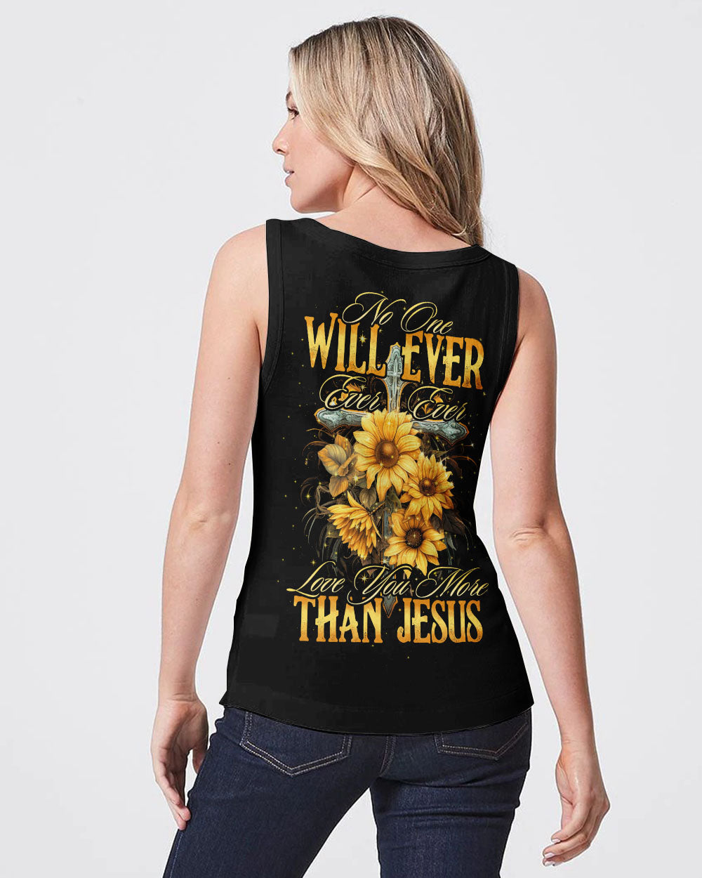 No One Will Ever Love You More Than Jesus Women's All Over Print Shirt - Tytd0507231