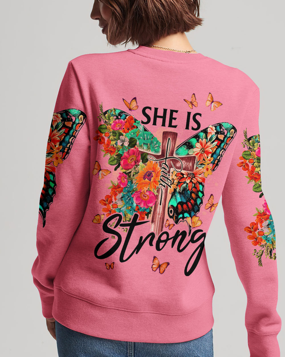 She Is Strong Women's All Over Print Shirt - Tytd0507233