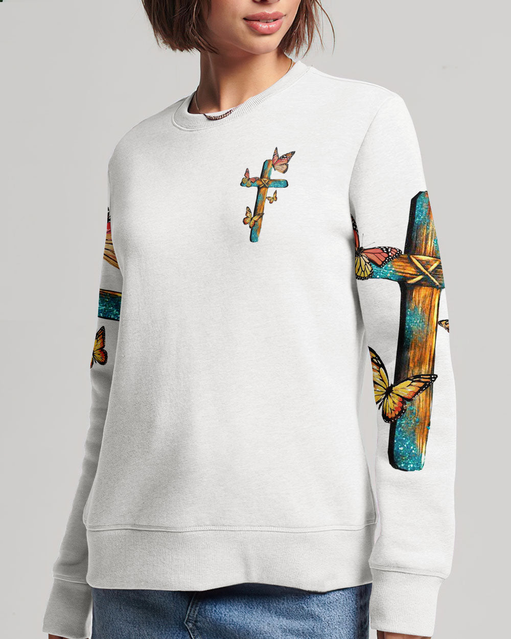 All My Faith in God Women's All Over Print Shirt - Tytd0707233