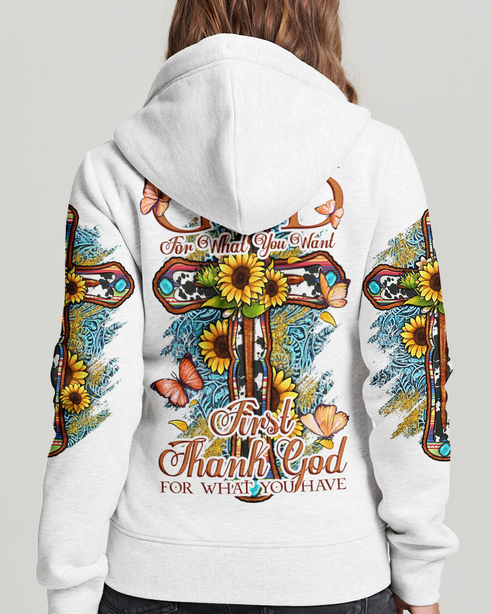 Thank God For What You Have Women's All Over Print Shirt - Tytd0807231