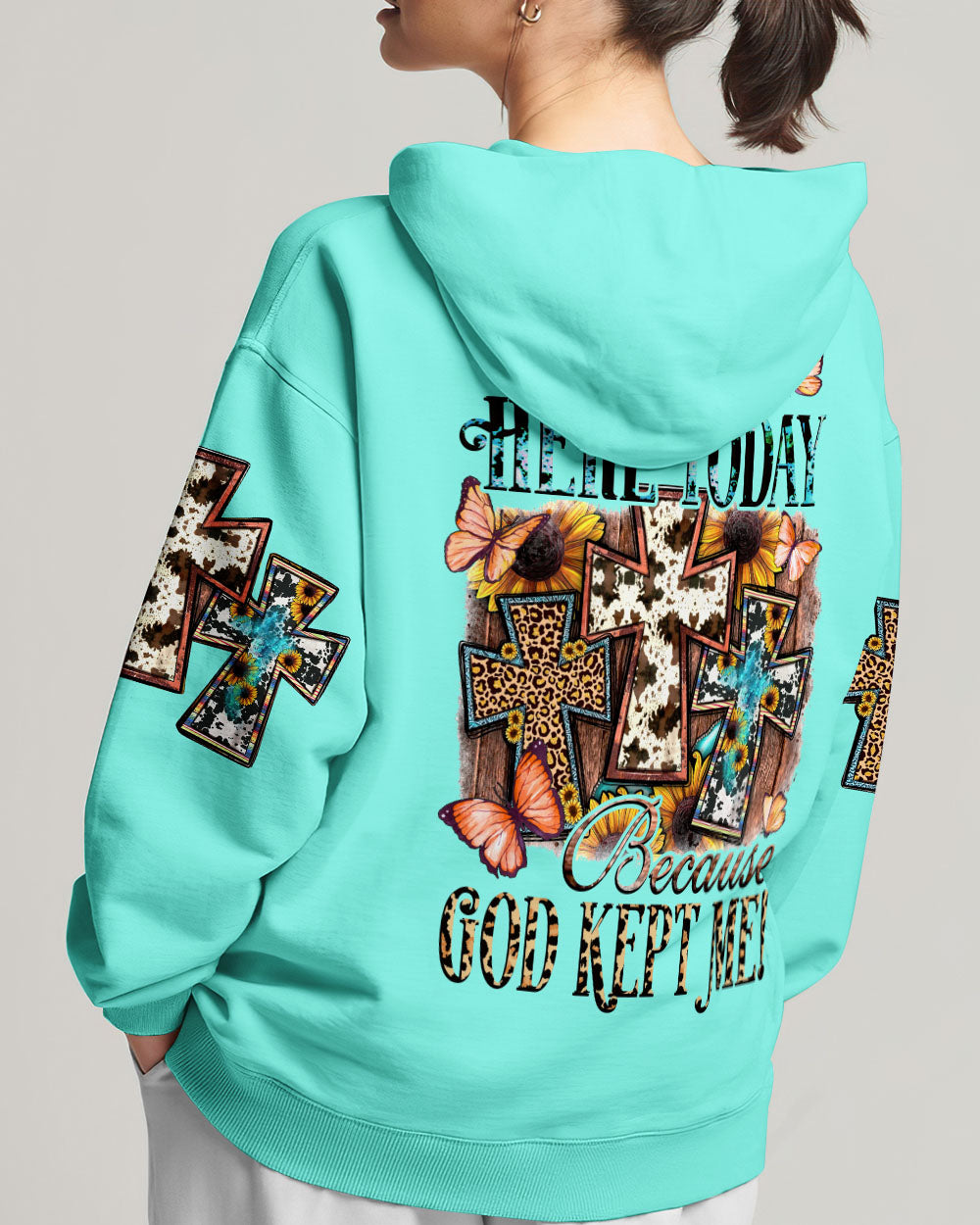 God Kept Me Women's All Over Print Shirt - Tytd1007231