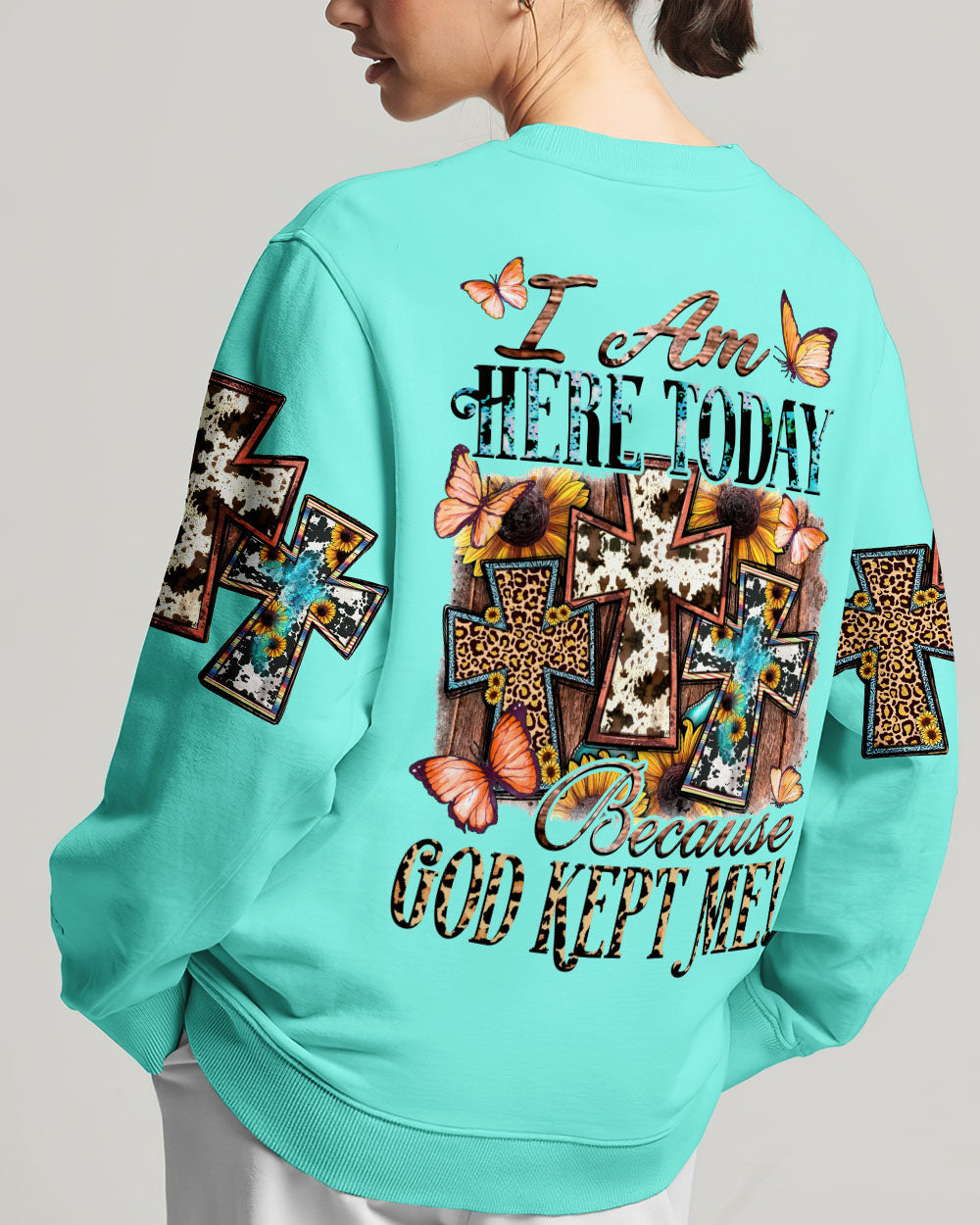 God Kept Me Women's All Over Print Shirt - Tytd1007231