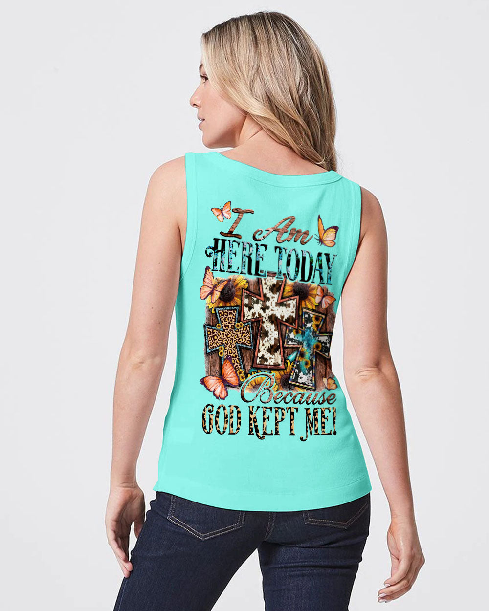 God Kept Me Women's All Over Print Shirt - Tytd1007231