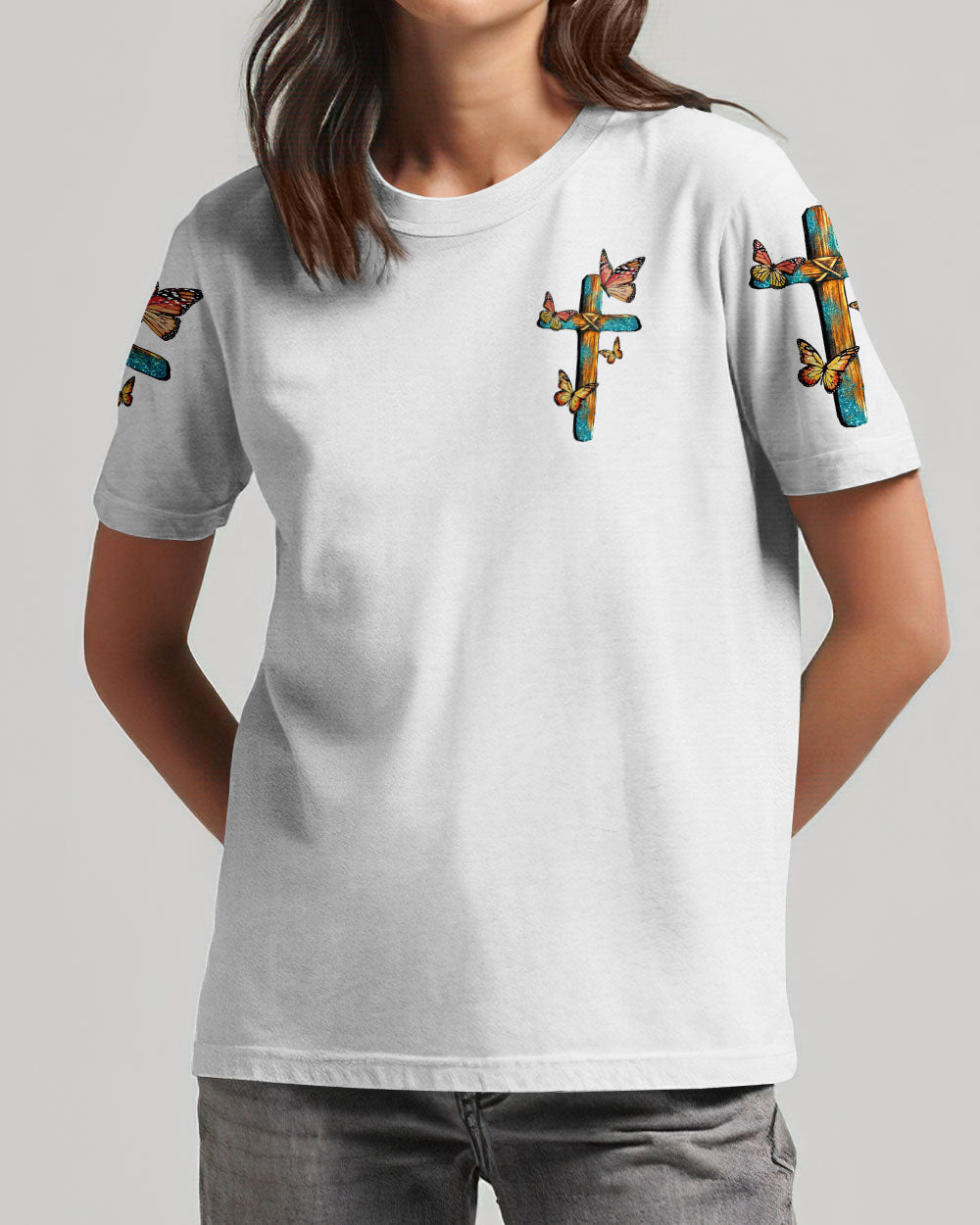 Pray Trust Wait Women's All Over Print Shirt - Tytd1007233