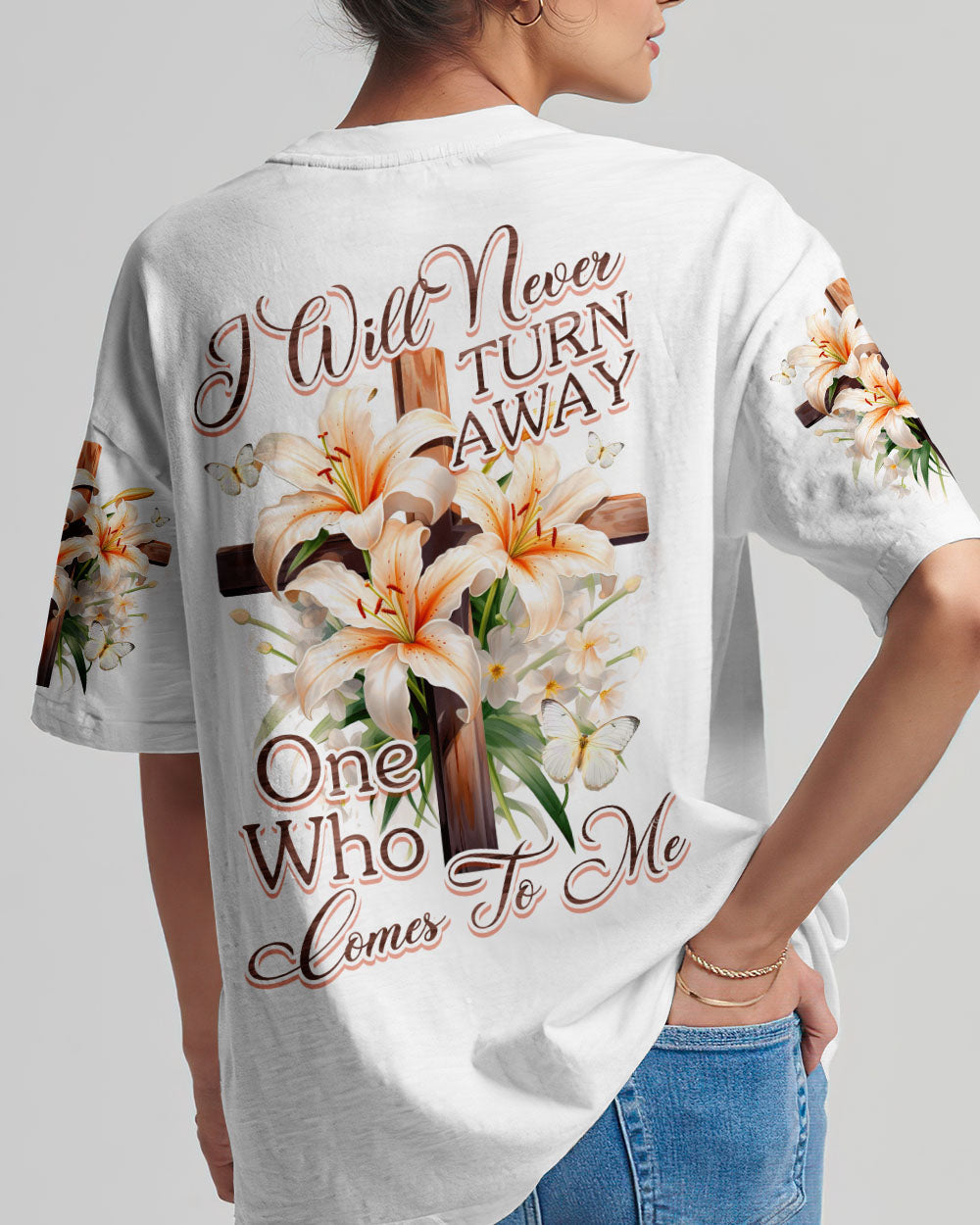 Never Turn Away Women's All Over Print Shirt - Tytd1407232