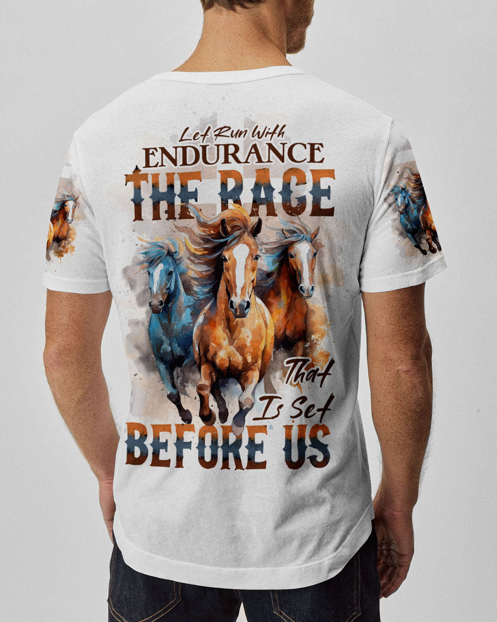 Let Run With Endurance Men's All Over Print Shirt - Tytd1807233