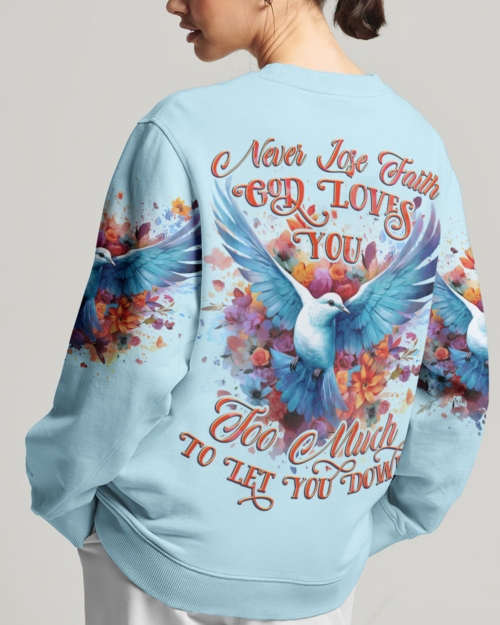 Never Lose Faith Women's All Over Print Shirt - Tytd2107237