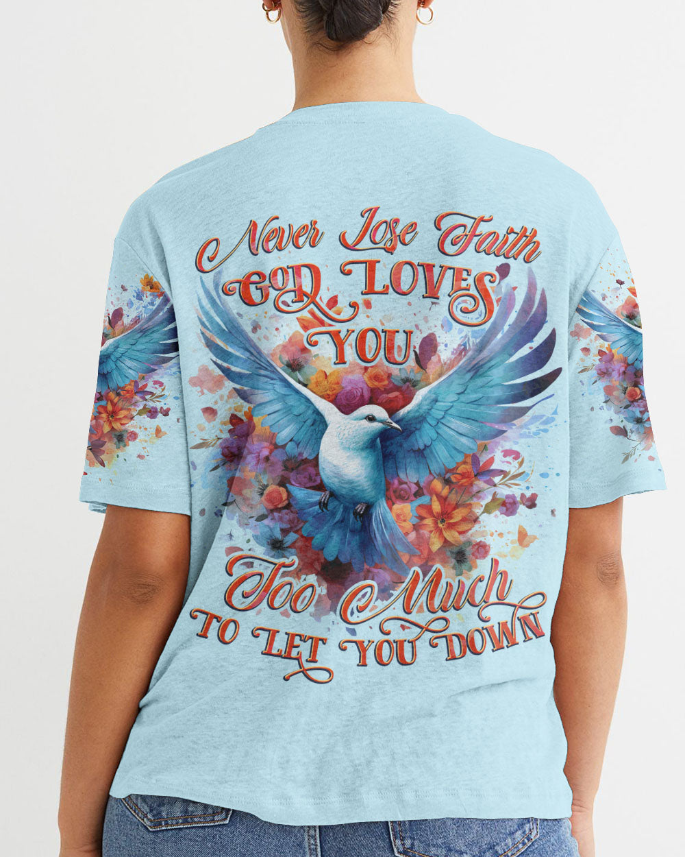 Never Lose Faith Women's All Over Print Shirt - Tytd2107237